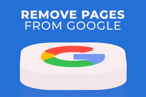 how to remove pages from google search console