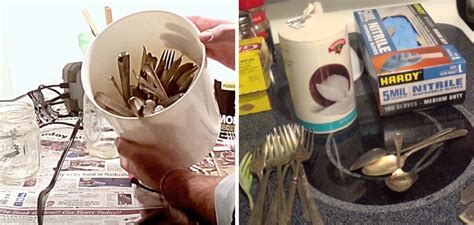 how to remove paint from silver plate