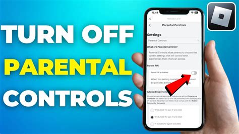 how to remove parental controls on roblox iphone