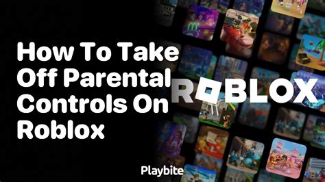 how to remove parental controls on roblox without password