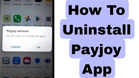 how to remove payjoy app from samsung a23 without pc