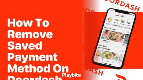 how to remove payment method from doordash on iphone reddit