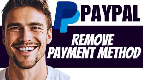 how to remove payment methods from paypal