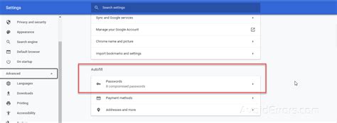 how to remove personal information from google chrome