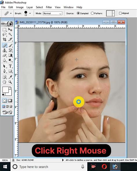 how to remove pimple marks from face in photoshop