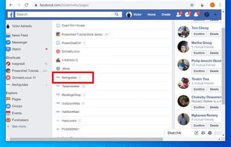 how to remove pin post on facebook page