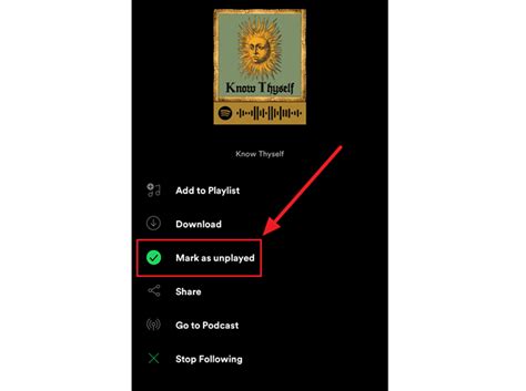 how to remove podcast from spotify front page