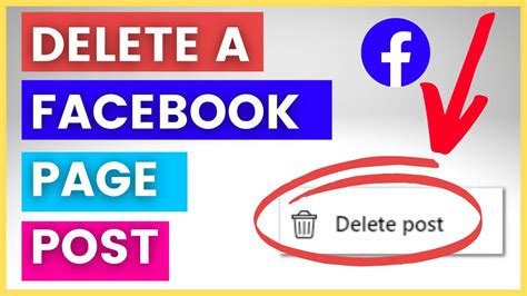 how to remove posts on facebook page