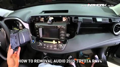 how to remove radio from 2005 rav4