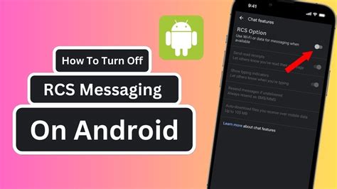 how to remove rcs message on android phone