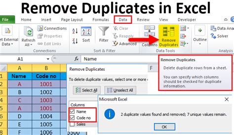 how to remove red duplicates in excel