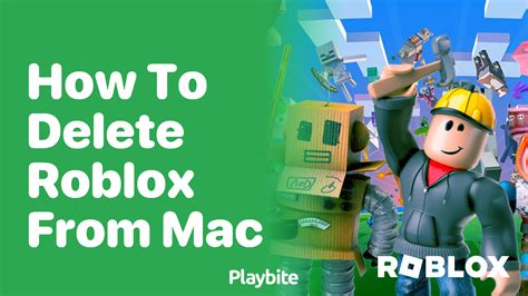 how to remove roblox from my mac
