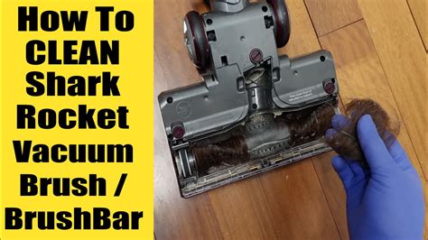 how to remove roller brush from shark rocket