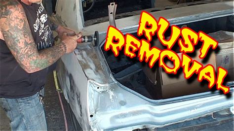 how to remove rust from car paint