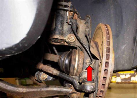 how to remove rusted wheel speed sensor