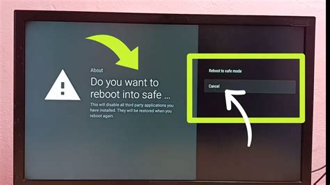 how to remove safe mode from tcl android tv