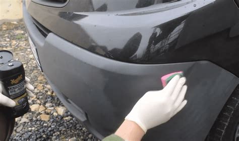 how to remove scratch from matte front bumper