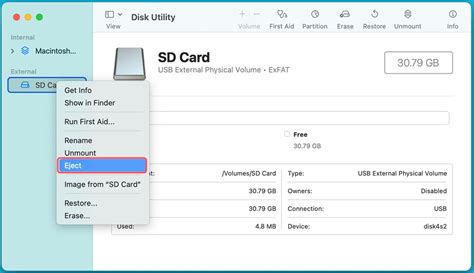 how to remove sd card from computer