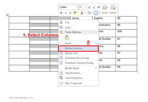 how to remove serial numbers in word