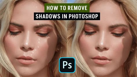 how to remove shadows in photoshop 2024