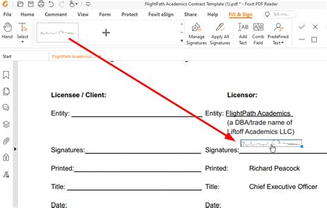 how to remove signature id from foxit pdf editor