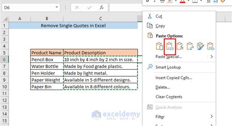 how to remove single quotes from excel cell