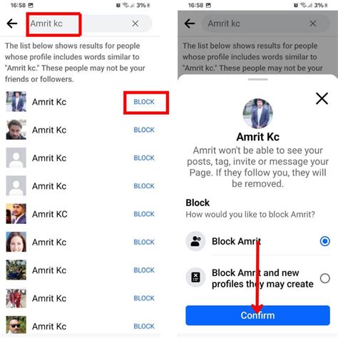 how to remove someone from fb page