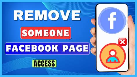 how to remove someone from fb page access