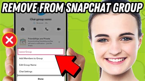 how to remove someone from snapchat group android