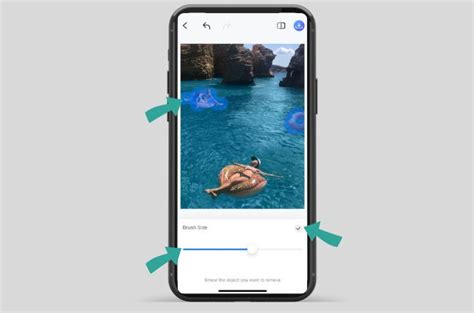 how to remove something from a photo app