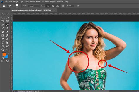 how to remove something from a picture in photoshop app