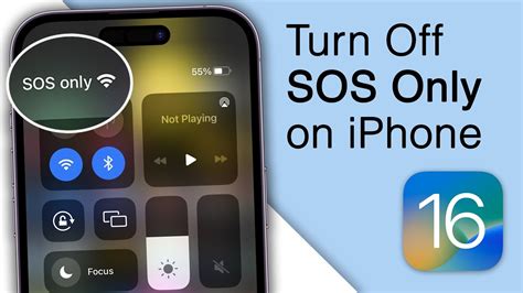 how to remove sos only on iphone xr