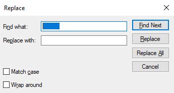 how to remove spaces in text file