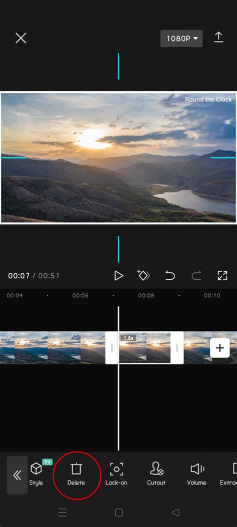 how to remove split in capcut mobile