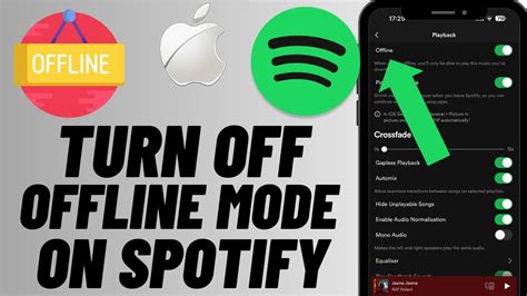 how to remove spotify from offline mode