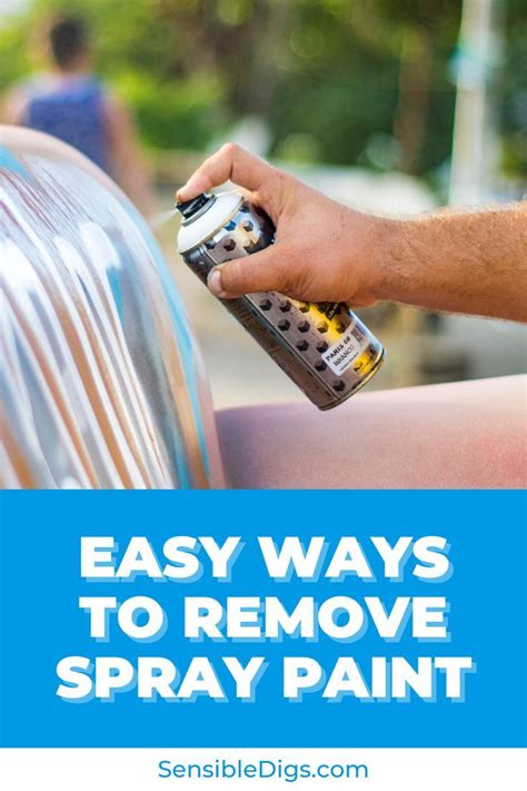 how to remove spray paint from silver