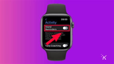 how to remove stand notifications apple watch