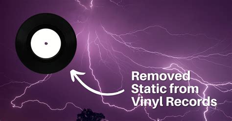 how to remove static from old recordings