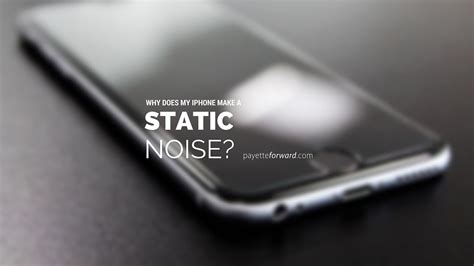 how to remove static noise from iphone video