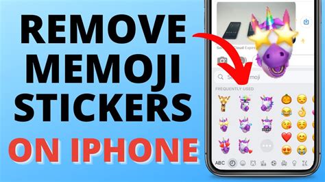 how to remove stickers on iphone keyboard