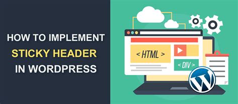 how to remove sticky header wordpress