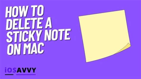 how to remove sticky notes from pdf on mac