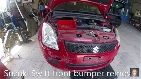 how to remove suzuki swift front bumper