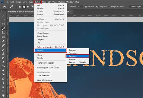 how to remove text background in photoshop