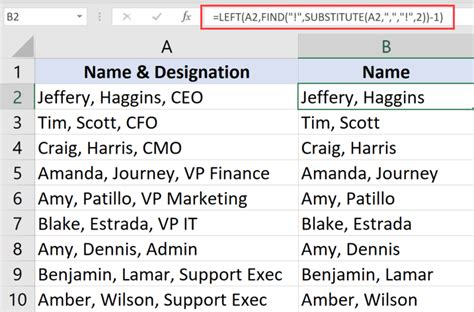 how to remove text in excel using formula