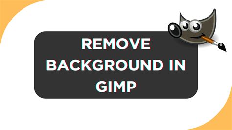 how to remove the background of a picture in gimp 2.10