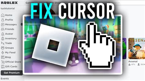 how to remove the cursor in roblox