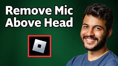 how to remove the microphone icon on roblox