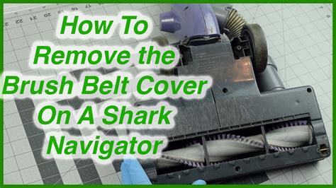 how to remove the roller on a shark navigator