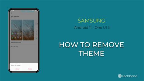 how to remove themes app from android samsung